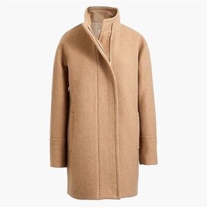 J. Crew City Coat Tan